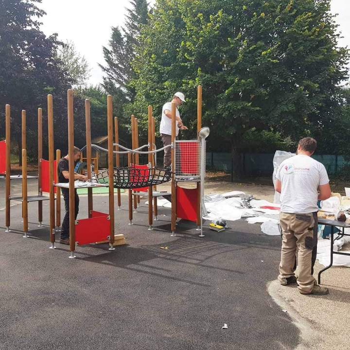 Aménagement aires de jeux Île-de-France